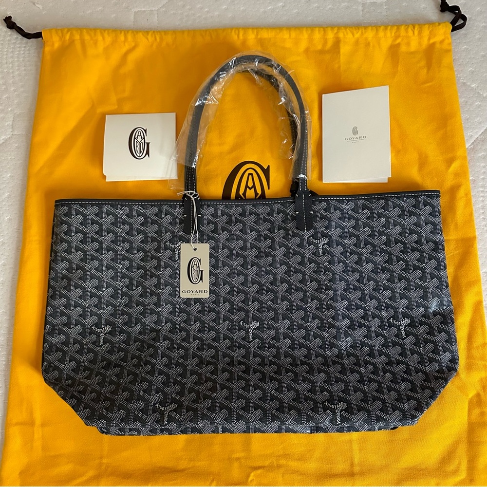 Authentic Goyard Saint Louis PM Grey